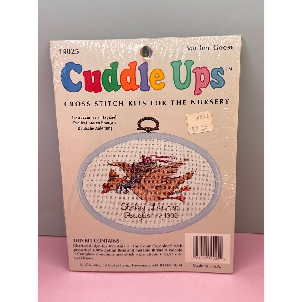 Cross Stitch Kit for the nursery Mother Goose Sealed (Bx 22)